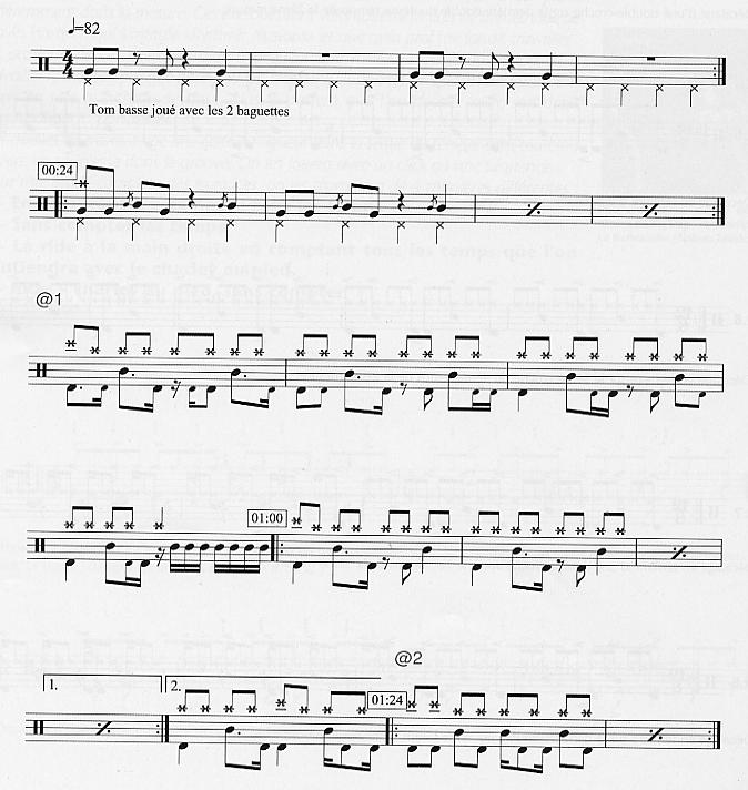 Cochise 鼓谱预览