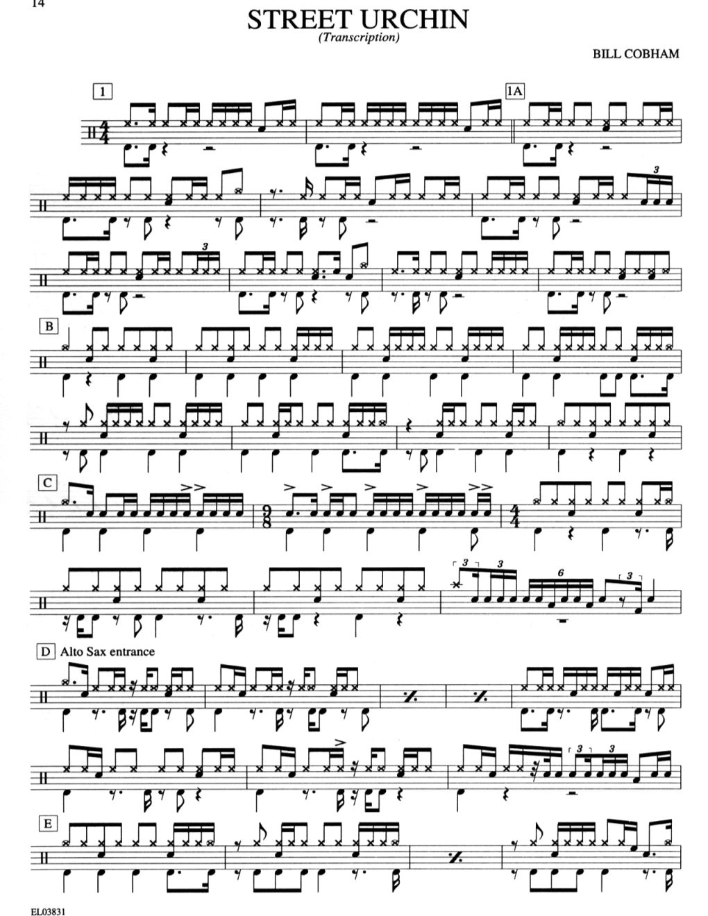 street_urchin 鼓谱预览